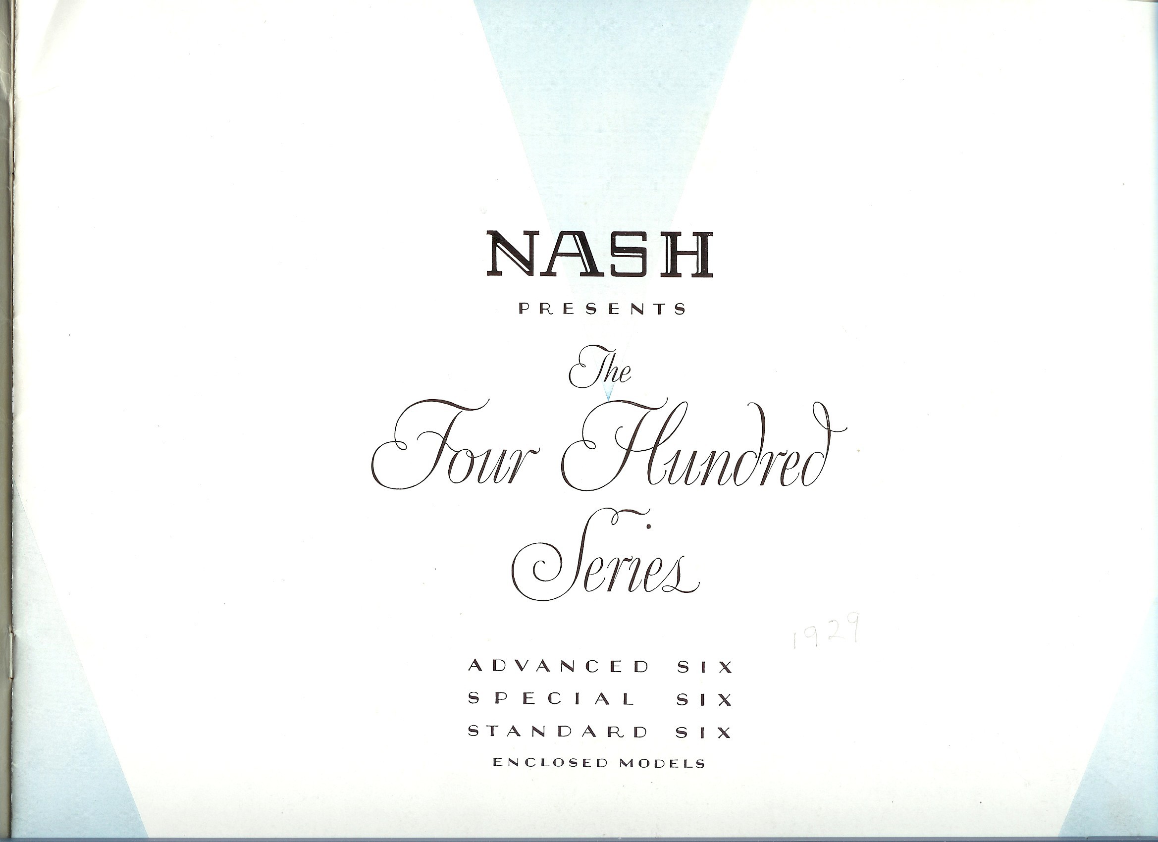 1929 Nash Brochure Page 13